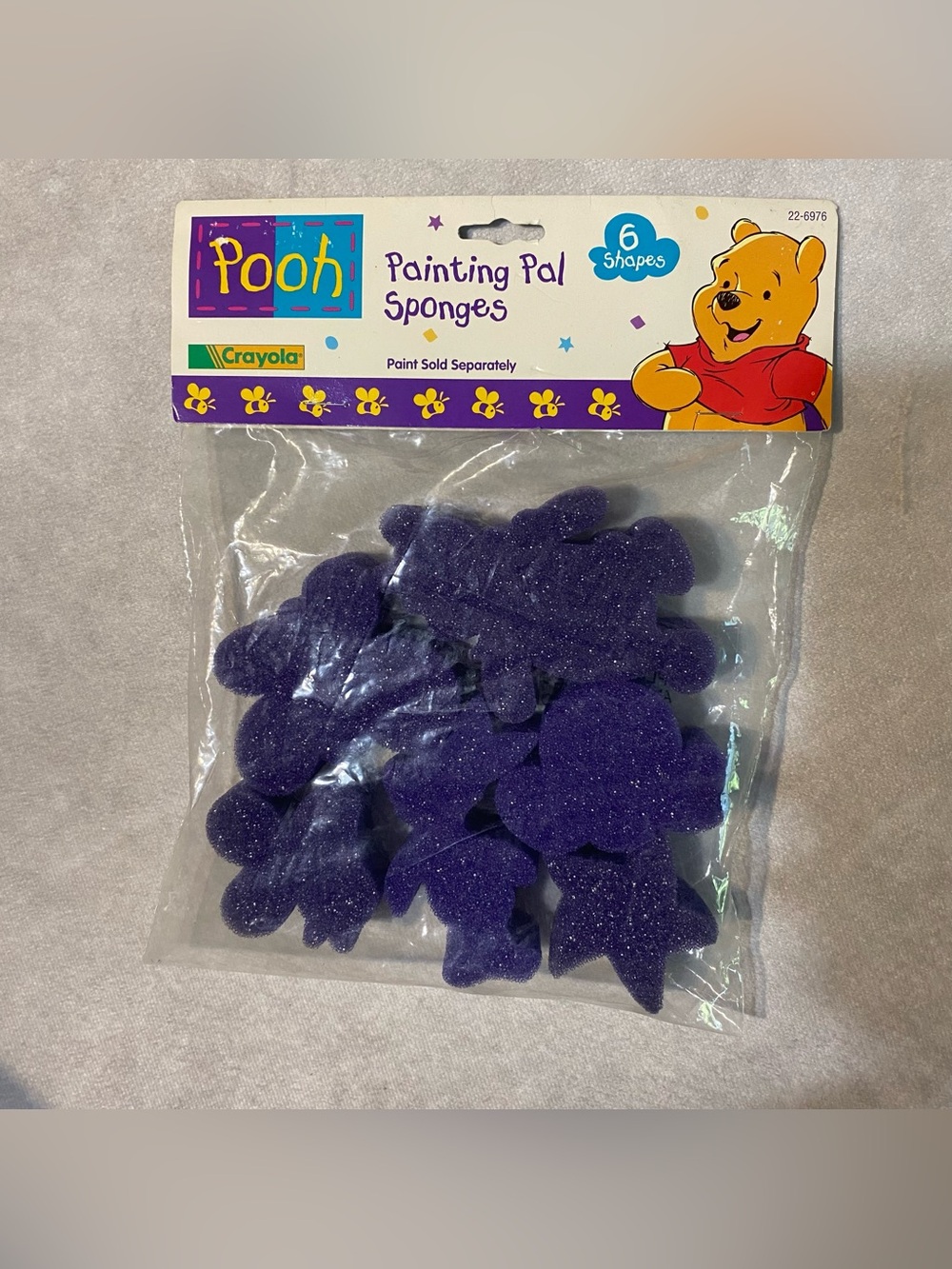 Vintage Crayola Painting Pal Sponges Disney Winnie the Pooh